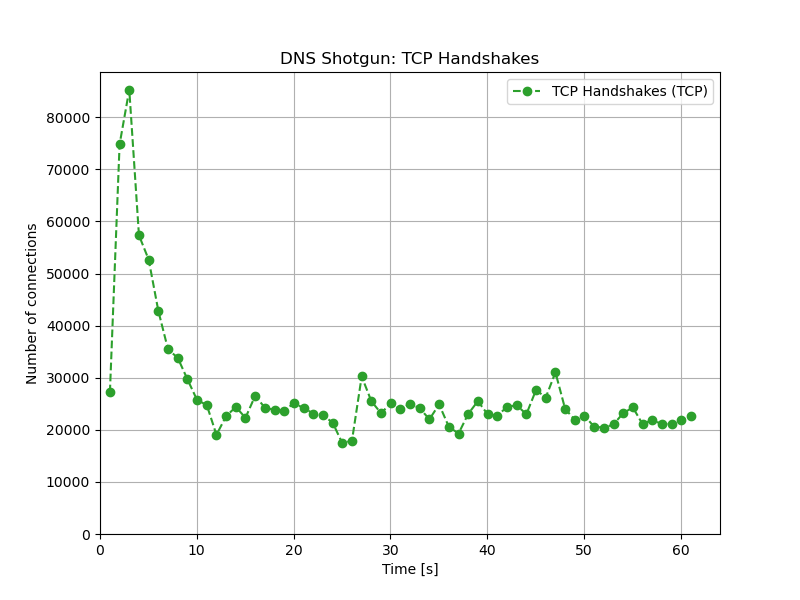 DNS Shotgun: TCP Handshakes